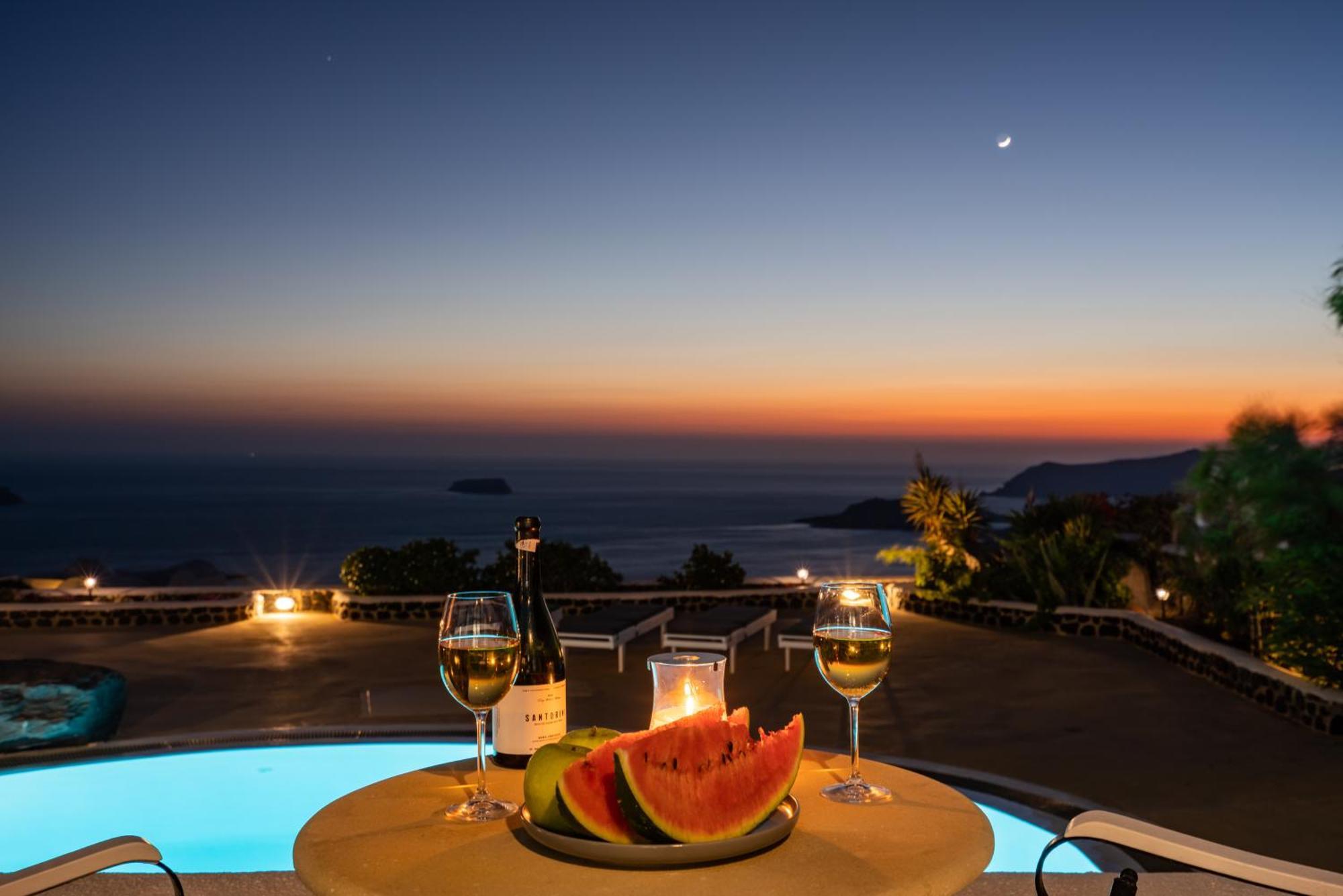 Villa Oinos - Sunset Views Ormos Athinios Extérieur photo