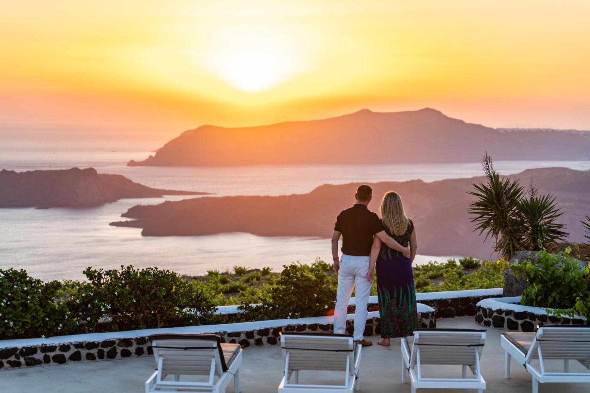 Villa Oinos - Sunset Views Ormos Athinios Extérieur photo